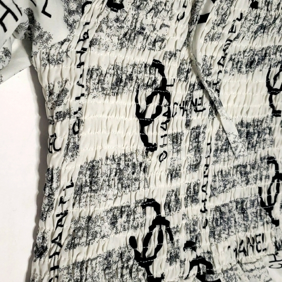 Puffy Sleeve Dress - Picture 5 of 9